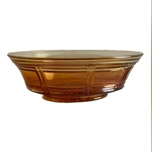 🍁Vintage Marigold Glass Serving Bowl 🍁